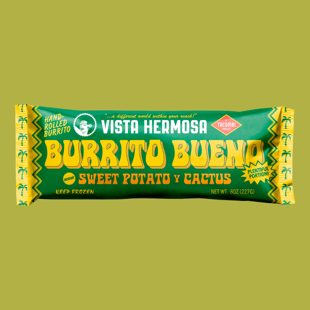 Vista Hermosa vegan burrito
